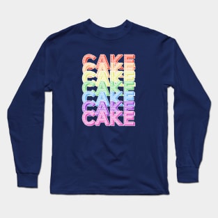 Rainbow Cake Long Sleeve T-Shirt